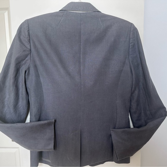 J. Crew Woman’s “Schoolboy” Gray Blazer - Picture 2 of 5